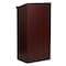 Adiroffice Wood Stand-up Podium Lectern, Mahogany ADI661-01 - alternate 1